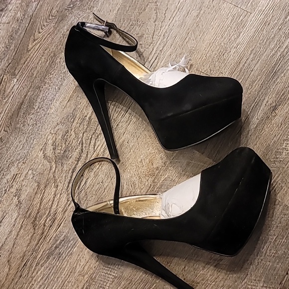 Women's Suede Like Platform 6 inches heel - Picture 3 of 5